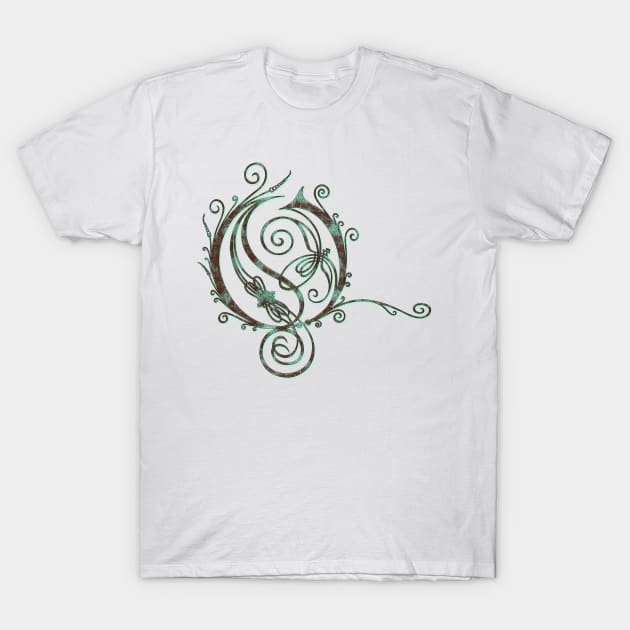 CALLIGRAPHIC LETTER "O" T-Shirt by shethemastercovets